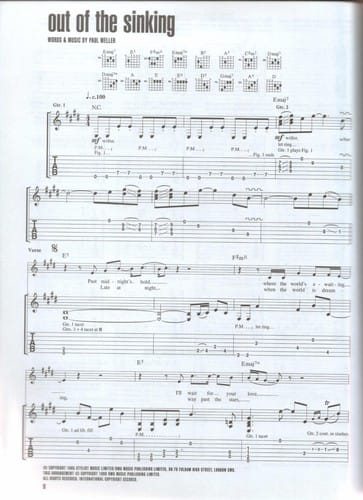 Selections from Paul Weller modern classics