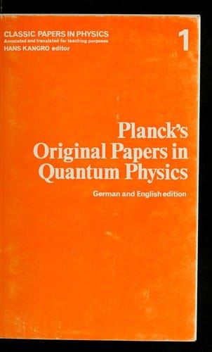 Original papers in quantum physics