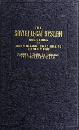 The Soviet legal system
