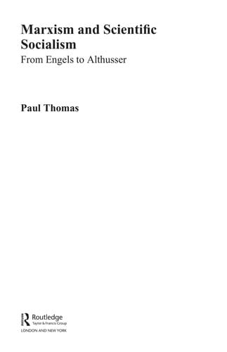 Marxism & scientific socialism