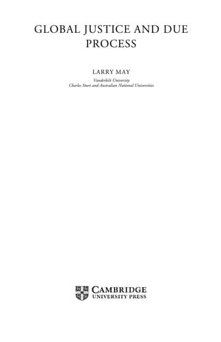 Global justice and due process