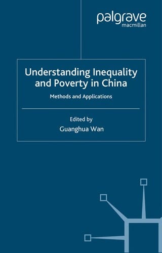 Understanding inequality and poverty in China