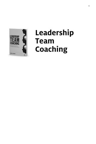 Leadership team coaching