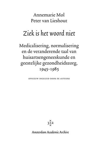 Ziek is het woord niet