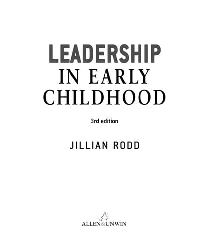 Leadership in early childhood