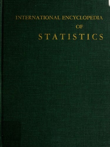 International encyclopedia of statistics