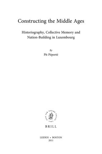 Constructing the Middle Ages