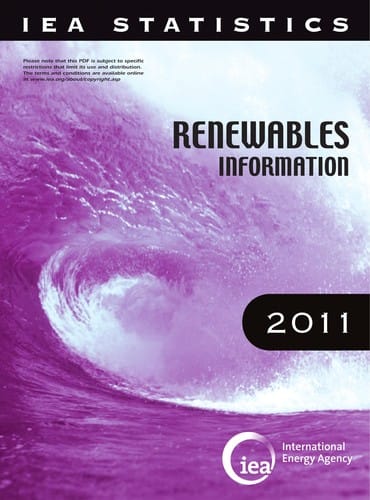 Renewables information 2011
