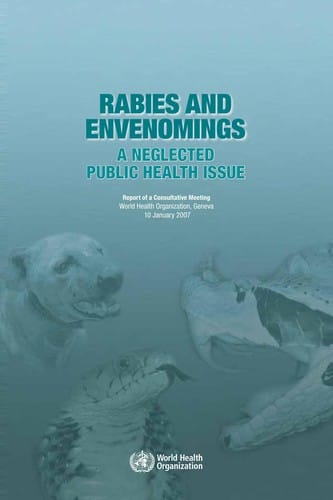 Rabies and envenomings