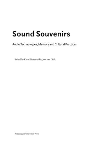 Sound souvenirs