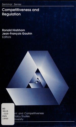 Competitiveness and regulation