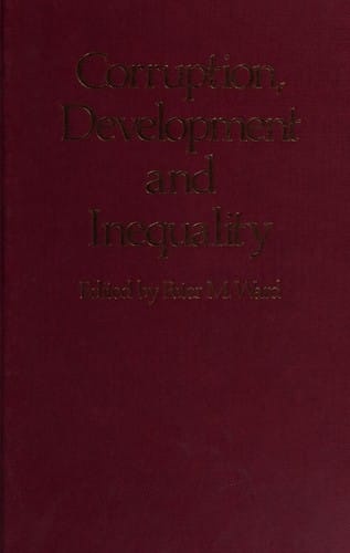Corruption, development, and inequality