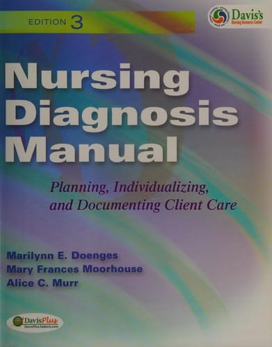Nursing diagnosis manual
