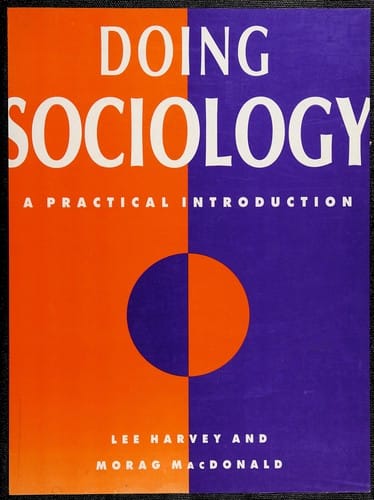 Doing sociology