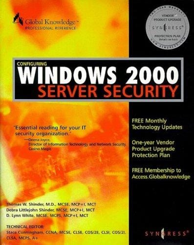 Configuring Windows 2000 Server security