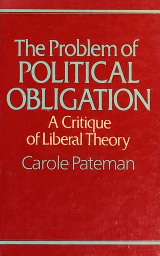 The problem of political obligation