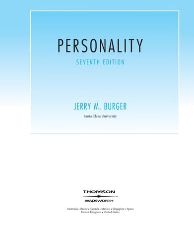 Personality