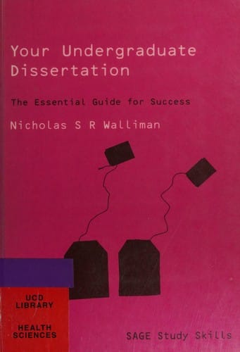 Your undergraduate dissertation