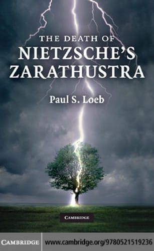 The death of Nietzsche's Zarathustra