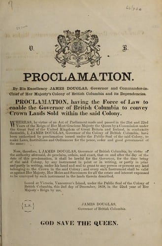 Proclamation