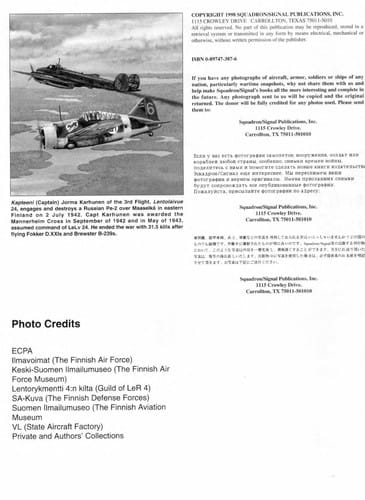 Finnish Air Force, 1939-1945