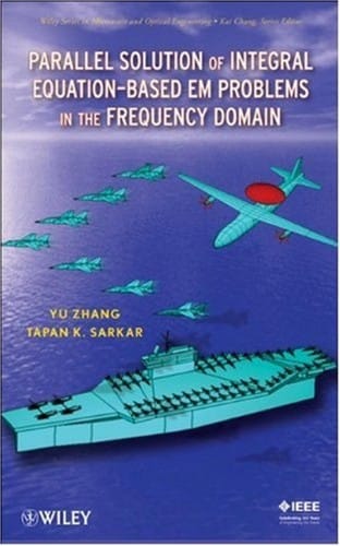 Parallel solution of integral equation based EM problems in the frequency domain
