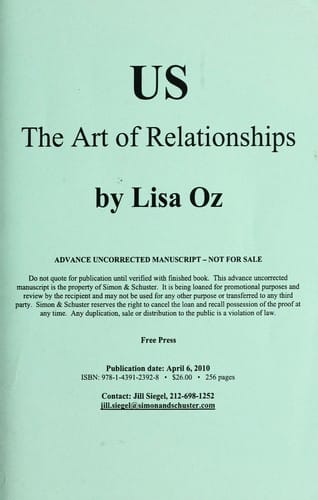 Us : the art of relationships