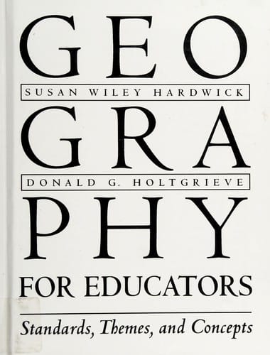 Geography for educators