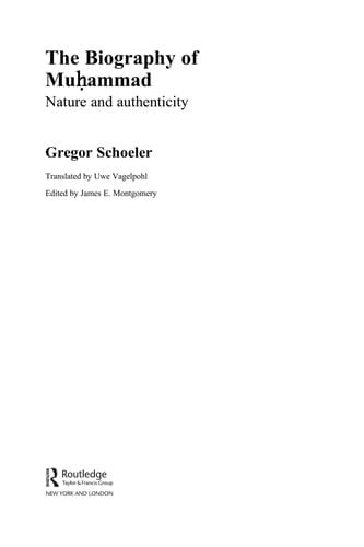 The biography of muhammed