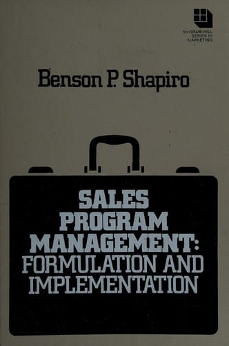 Sales program management