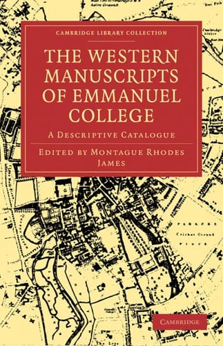 The Western manuscripts of Emmanuel College