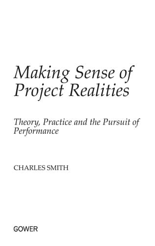 Making sense of project realities