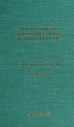 Major figures of turn-of-the-century Austrian literature