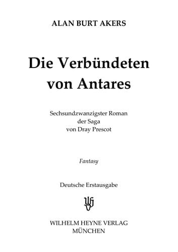 ... Roman der Saga von Dray Prescot