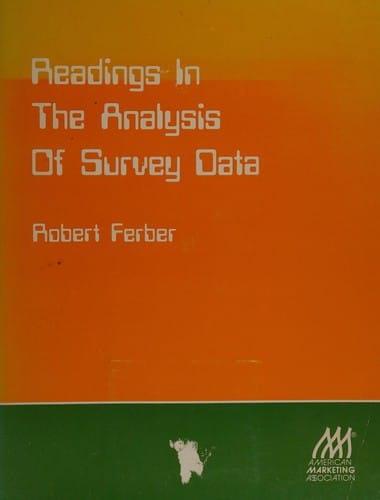 Readings in the analysis of survey data