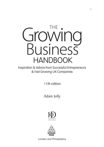 The growing business handbook