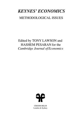 Keynes' economics