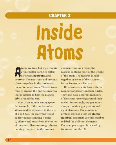 Atoms and molecules