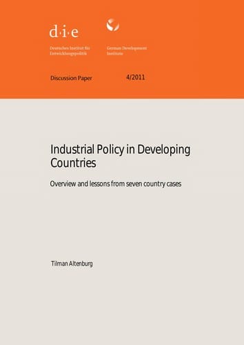Industrial policy in developing countries