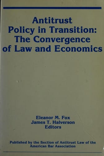 Antitrust policy in transition