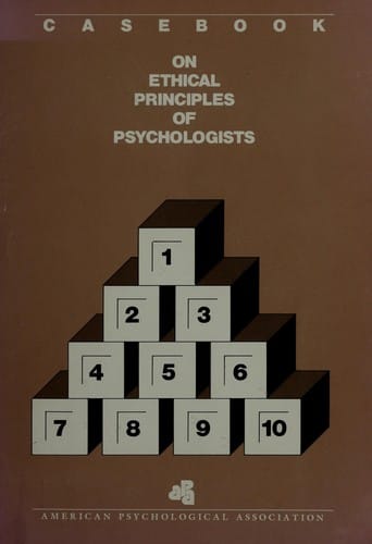 Casebook on ethical principles of psychologists