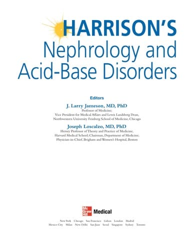 Harrison's nephrology and acid-base disorders
