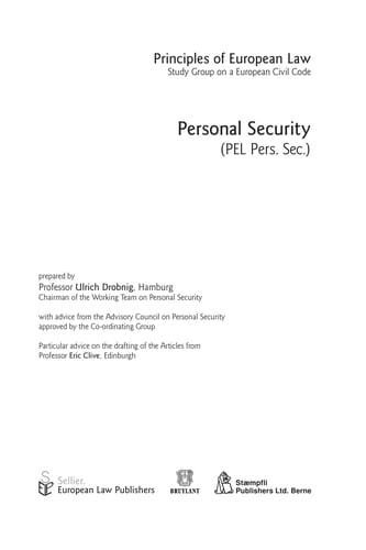 Personal security