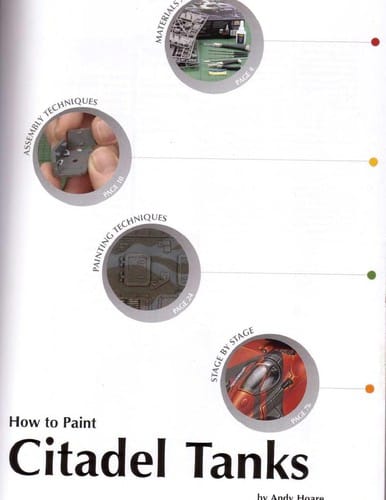 How to paint citadel tanks