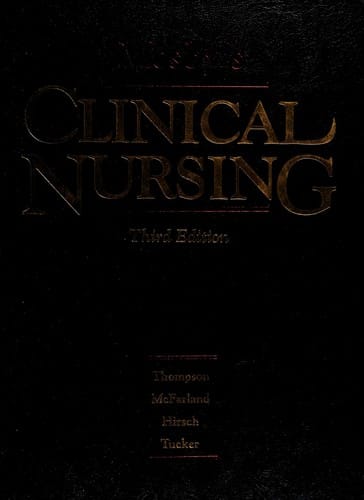Mosby's clinical nursing