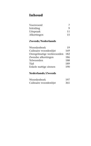 Zweeds-Nederlands, Nederlands-Zweeds