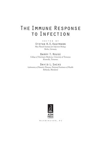 The immune response to infection