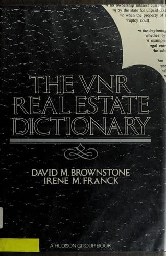 The VNR real estate dictionary