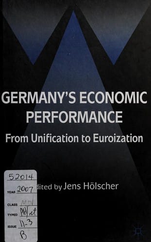 Germany's economic performance