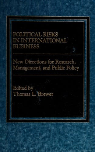 Political risks in international business